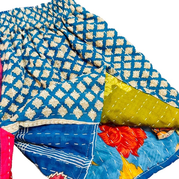 Handmade Pants - Handmade Patchwork Reversible Shorts. Size XS/S. Brand New.